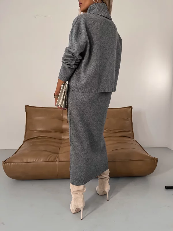 Vinny - Zestaw Sweter Sukienka