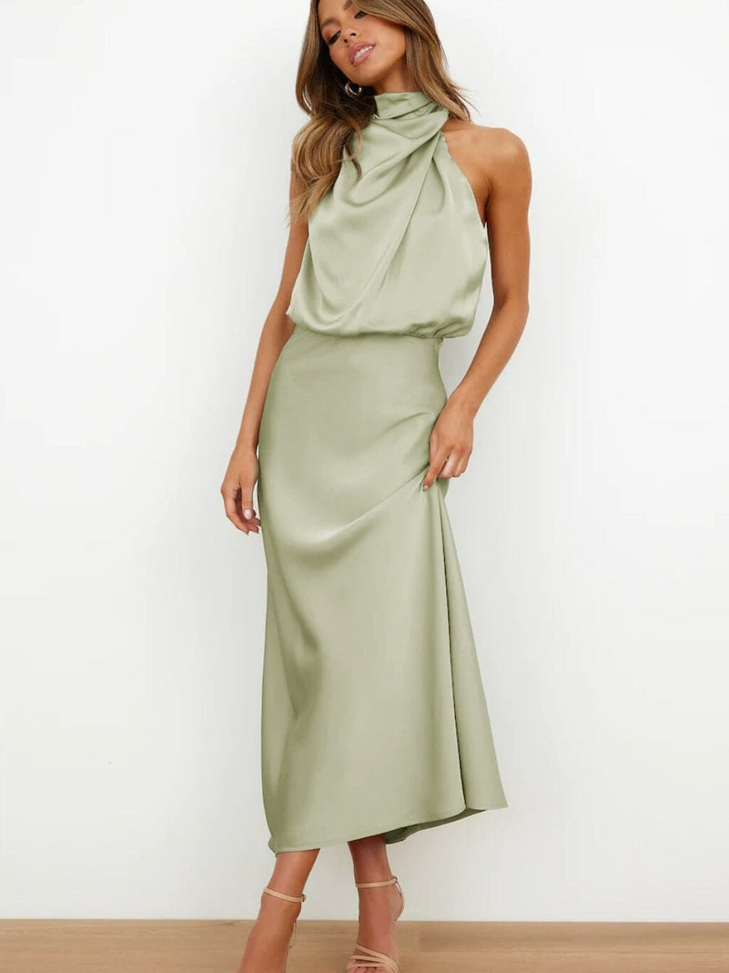 Iza | Elegancka Sukienka Jedwabna